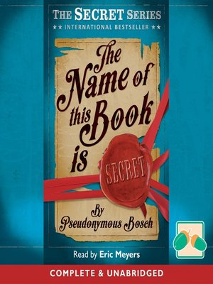 The Name of this Book is Secret - Audiobook